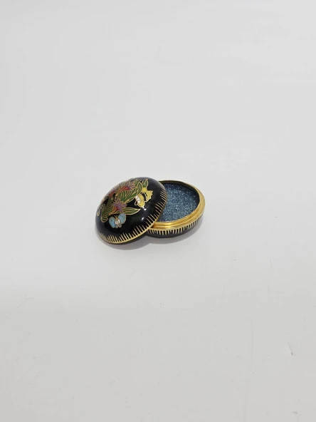 Antika Cloisonne Minyatür Kutu 4,4x2,6cm 069 ürün görseli 1