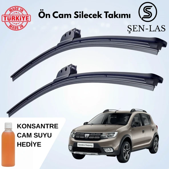 DACİA Sandero / Stepway 2018-2024 Şen-las Ön Cam Silecek Takımı Şs0149 ürün görseli 1