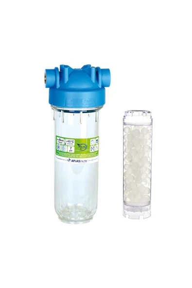 AQUA BELLA Atlas 10 Inç Dp Mono Housıng 1'' Dolu Filtre Kabı- Silifoz ürün görseli 1