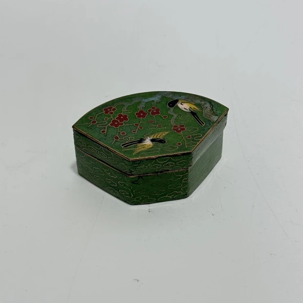Antika Cloisonne Minyatür Kutu 5,5x3,4cm 139 ürün görseli 1