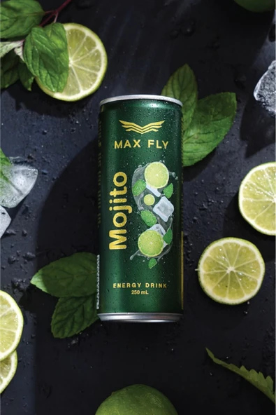 Max Fly Mojito Enerji İçeceği 250 ml 24 Adet - Resim 5
