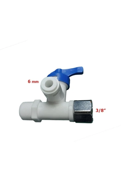 AQUA BELLA Su Arıtma Cıhazı Hat Alma Aparatı 3/8'', 6 Mm Hortum Bağlantılı ürün görseli 1