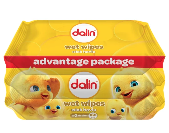 Dalin Islak Havlu 3lü Paket - 56 Adet x 3 ürün görseli 1