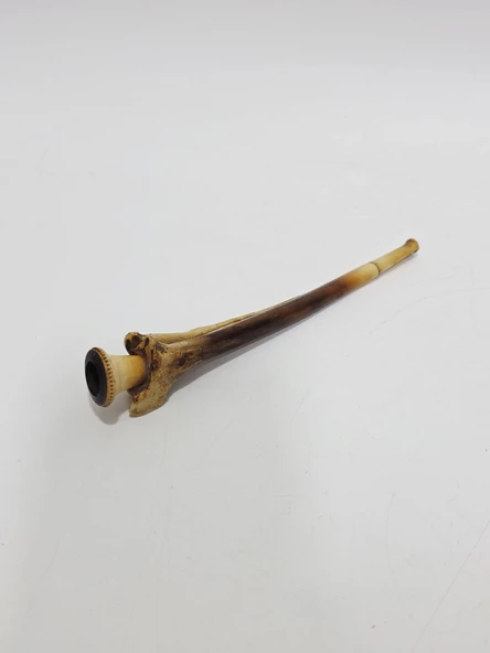 Antika Kemik Sigara Ağızlığı 16,5cm 13,50 Gram 090 ürün görseli 1