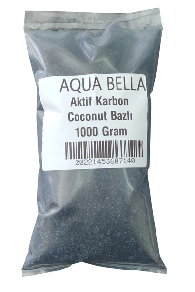AQUA BELLA Su Arıtma Ve Damıtma Için Granül Aktif Karbon Filtresi Coconut Bazlı 1000 Gram ürün görseli 1