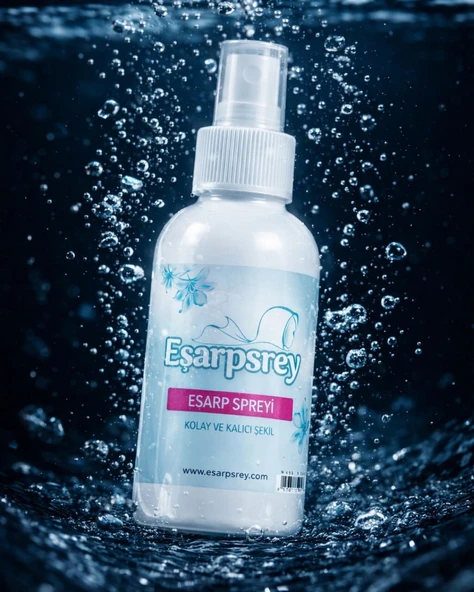 EŞARPSREY 3'LÜ DEV PAKET- KALICI ŞEKİLLENDİREN EŞARP SPREY SET (3 ADET) - Resim 3
