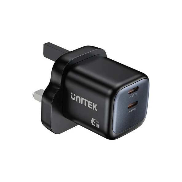 UNITEK 45W HIZLI SARJ CIHAZI (P1129ABK01-EU) ürün görseli 1