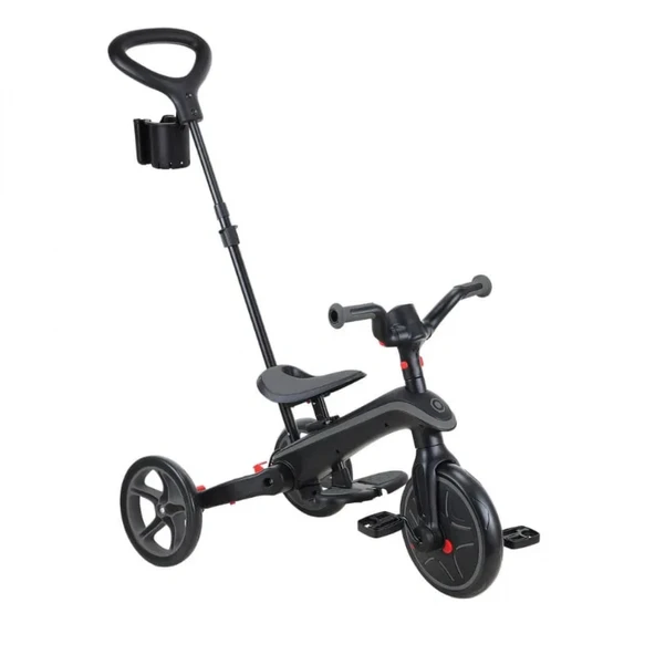 Globber Explorer 4in1 Katlanabilir Bisiklet Siyah Gri - Resim 7