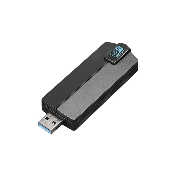 EVEREST EWA1800, 1800Mbp, 2.4Ghz ve 5Ghz Dual Band, WIFI 6, 2x3.5dbi Anten, USB3.0, WIRELESS ETHERNET ürün görseli 1