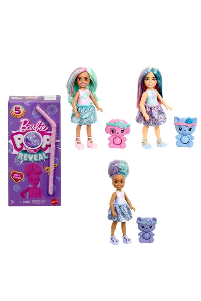 Pop Reveal™ Bebek Serisi, Atıştırmalık Serisi bebek ve hayvan figürü dahil 5 farklı sürpriz JFY01 ürün görseli 1