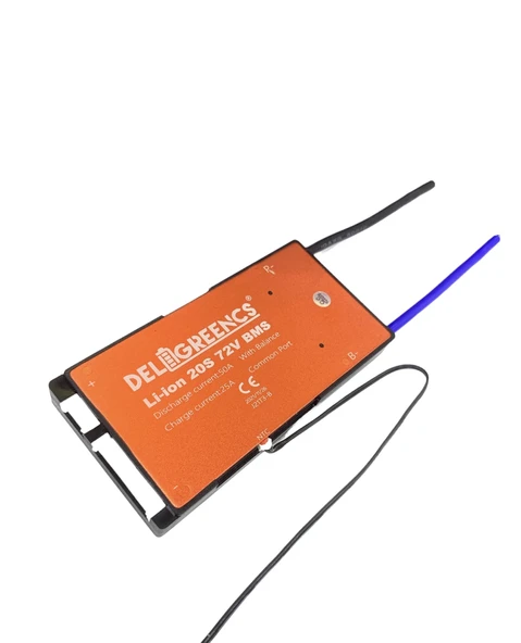 Deligreencs - 20S 50A Lı-Ion Bms Kartı Sensörlü Ortak Port ürün görseli 1