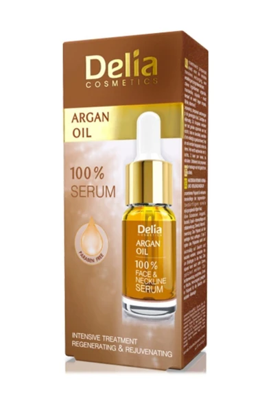 Delia Argan Yüz ve Boyun İçin Gençlik İxir Yenileyici Serum 10ml Y ürün görseli 1
