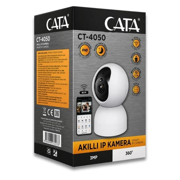 Cata Ct-4050 Akıllı IP Kamera - Resim 3