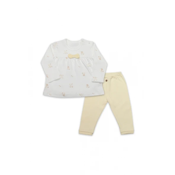 Bistyle 2li Takım Welcome Baby Duck 14104 Sarı ürün görseli 1