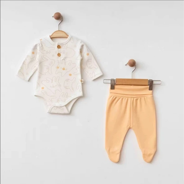 Eslenza Baby 2'li Zıbın Takım 0099 Somon ürün görseli 1
