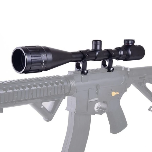 8-32X50 Çift Işıklı Zoomlu Riflescope Dürbün - Resim 2