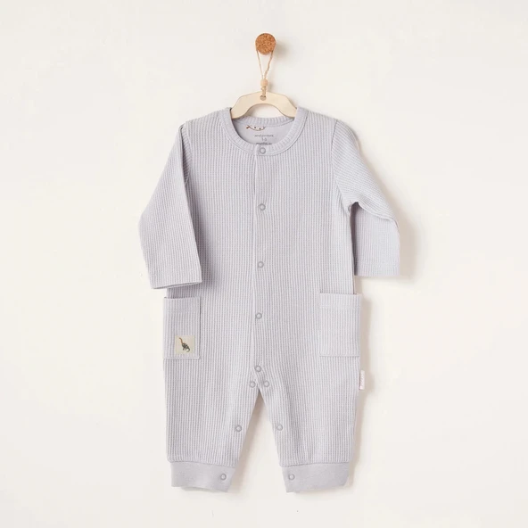 Andywawa Ac26013 Mummy S Snuggle Saurus Tulum Grey ürün görseli 1
