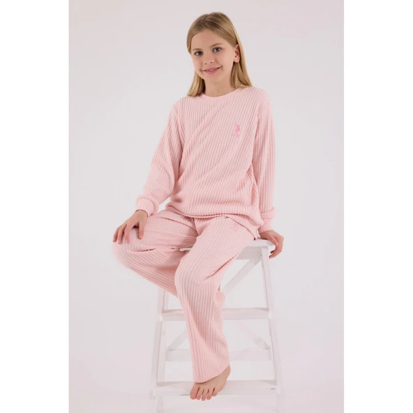 U.s. Polo Assn Eşofman Takımı Us2328-4 Açık Pembe ürün görseli 1
