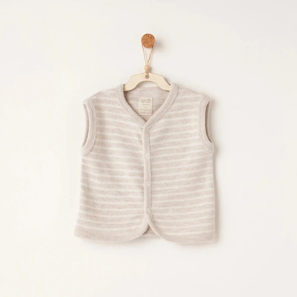 Andywawa Ac26221 Casual Yelek Beige ürün görseli 1