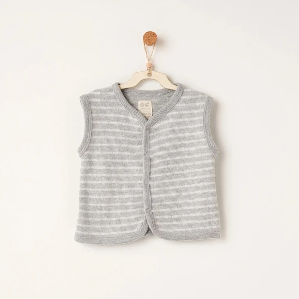 Andywawa Ac26221 Casual Yelek Grey ürün görseli 1