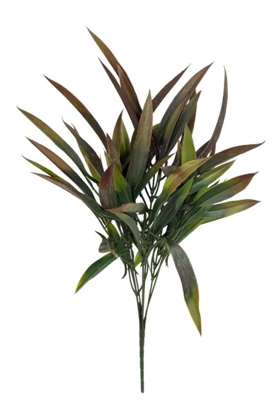 Yapay Çiçek Bambu Grass Kahverengi 40cm Demet Garnitür Aradal Dekoratif Yapay Bitki ürün görseli 1
