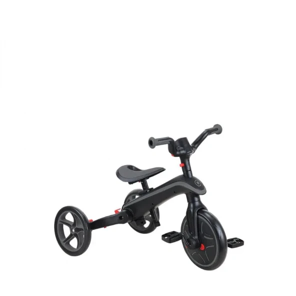 Globber Explorer 4in1 Katlanabilir Bisiklet Siyah Gri - Resim 5