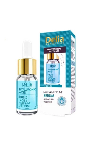 Delia Face Neckline Hyaluronic Acid 10ml Kırışık Doldurma Serum ürün görseli 1