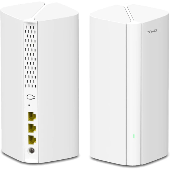 TENDA NOVA MX12 (2-PACK) AX3000 2976 MBPS 2.4 GHZ & 5 GHZ MESH WIFI 6 INDOOR ACCESS POİNT/ROUTER ürün görseli 1