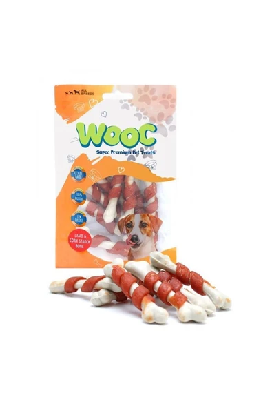 wooc Kuzu Sargılı Köpek Ödül Çubuğu 80gr ürün görseli 1