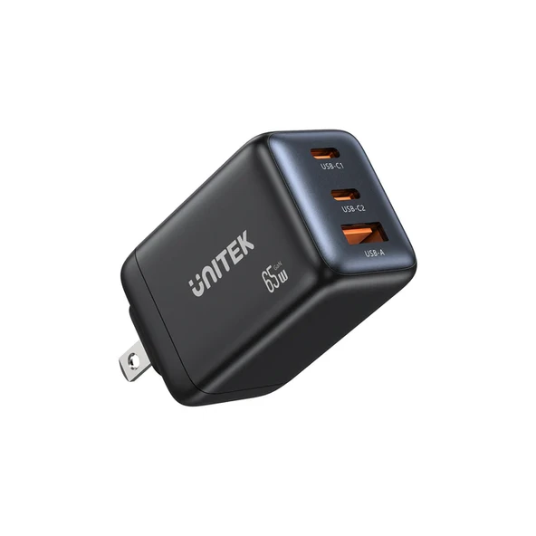 UNITEK 65W MAX GAN SARJ ISTASYONU (P1130ABK01-EU) ürün görseli 1