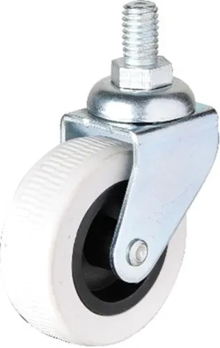 Hts 322 - 50X20 Mm Gri Vidalı Teker 4 Adet ürün görseli 1