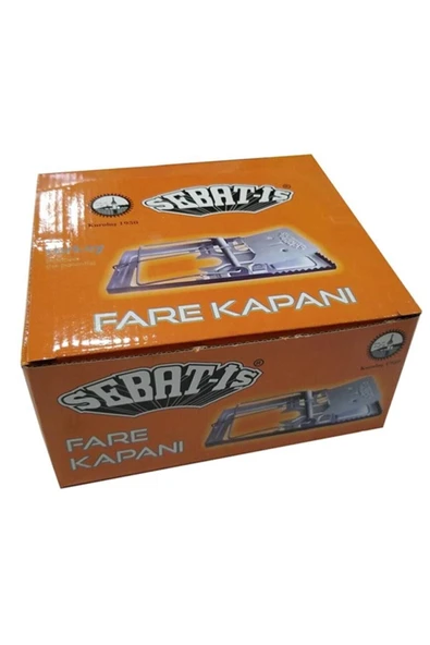 Sebat-Iş Yaylı Metal Kapanı 12 Adet ürün görseli 1