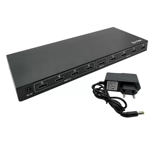 Fully G-538J 8 Port Hdmı Splitter Dağıtıcı ürün görseli 1