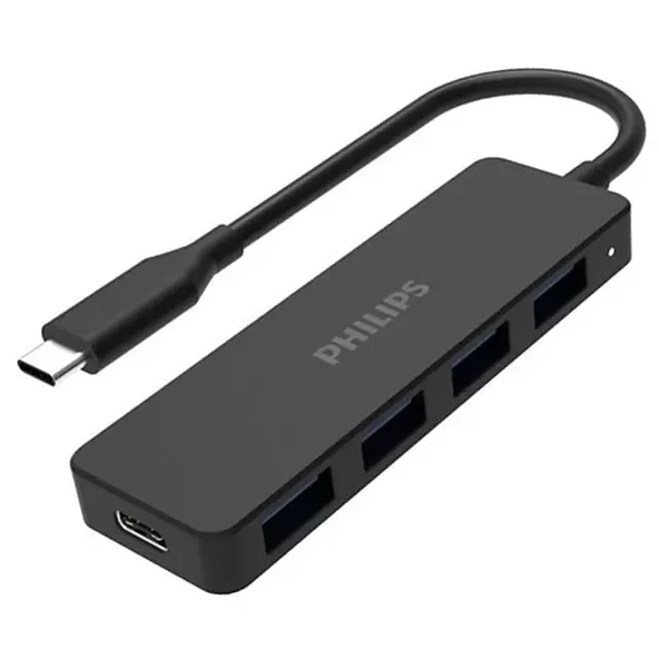Swr1603G/93 Siyah 20 Cm Kablolu Type-C To 4Xusb 3.0 Çoklayıcı ürün görseli 1