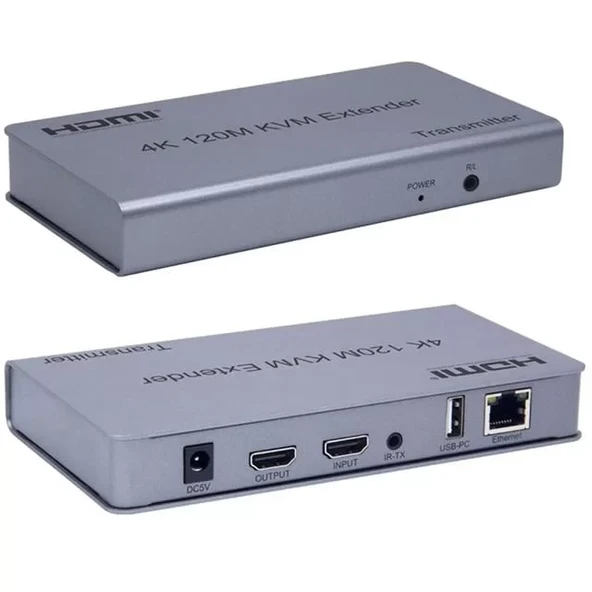 Fully H-608J Hd 4K 120 Mt. Kvm Hdmı Extender (Uzatıcı) ürün görseli 1