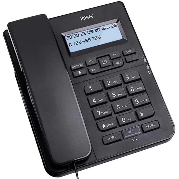 Karel Tm-145 Kablolu Ekranlı Masaüstü Analog Telefon ürün görseli 1