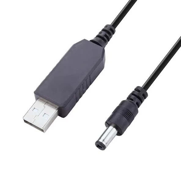 Pm-21568 9V-5V Usb To Dc 5.5X2.5Mm Çevirici Kablo ürün görseli 1