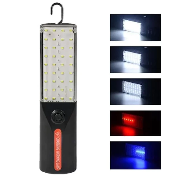 Pm-22004 44 Ledli Şarjlı Çalışma Lambası ürün görseli 1