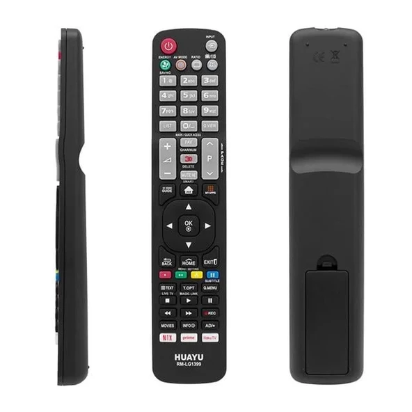 Huayu Rm-Lg1399 Netflıx- Prıme Vıdeo Tuşlu Unıversal Lcd-Led Tv Kumanda ürün görseli 1