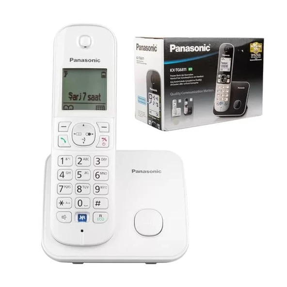 Kx-Tg6811 Gri Dect Telsiz Telefon ürün görseli 1