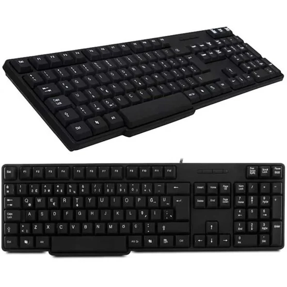 Everest Kb-517U Usb Q Klavye ürün görseli 1