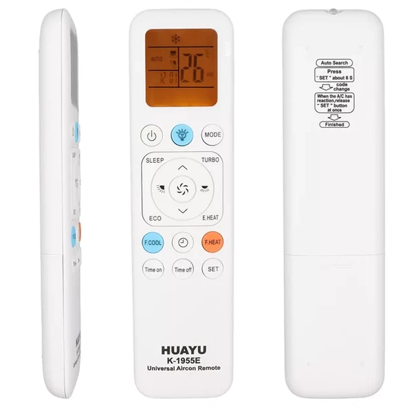 Huayu K-1955E Üniversal Akıllı Klima Kumandası ürün görseli 1