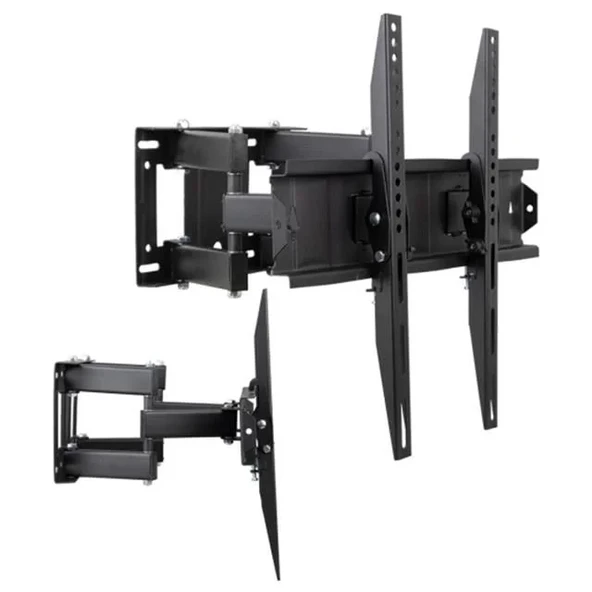Vontech Vt-852 Hc 55-85'' Çift Kollu Kilitli Hareketli Televizyon Duvar Askı Aparatı ürün görseli 1