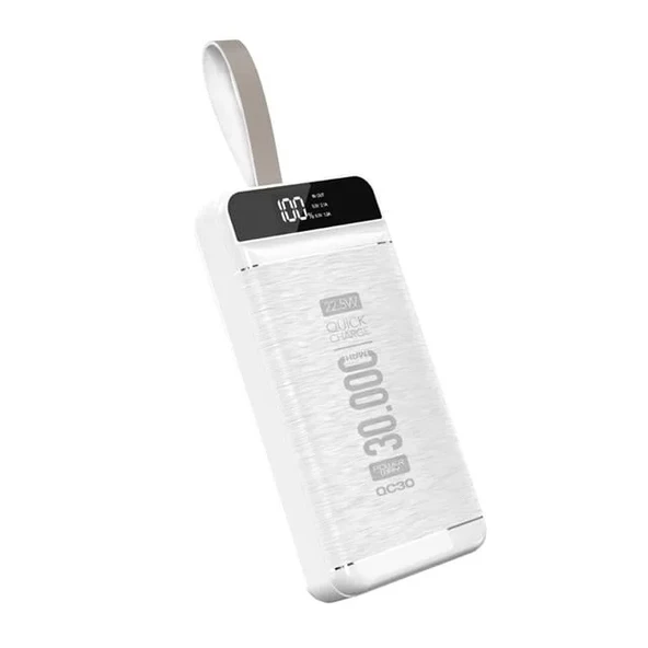 Qc30 30000 Mah Di̇Ji̇Tal Göstergeli Ekran ürün görseli 1