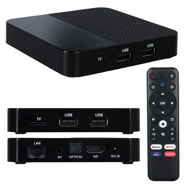 Magbox Magroid H616 4 Gb Ram 64 Gb Rom 4K Hd Android Box (Android 12) ürün görseli 1