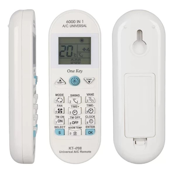 Huayu K-E08 6000In1 Universal A/C Akıllı Klima Kumanda ürün görseli 1
