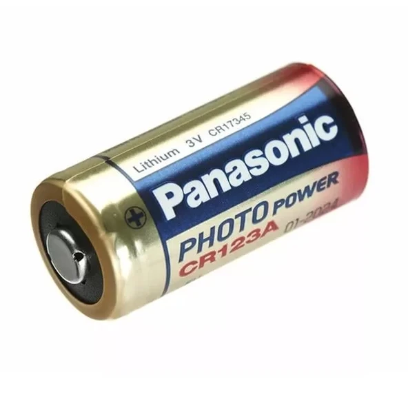 Cr123Al/1B 3 Volt Lityum Cr123 Tekli Fotoğraf Makinesi Pili ürün görseli 1