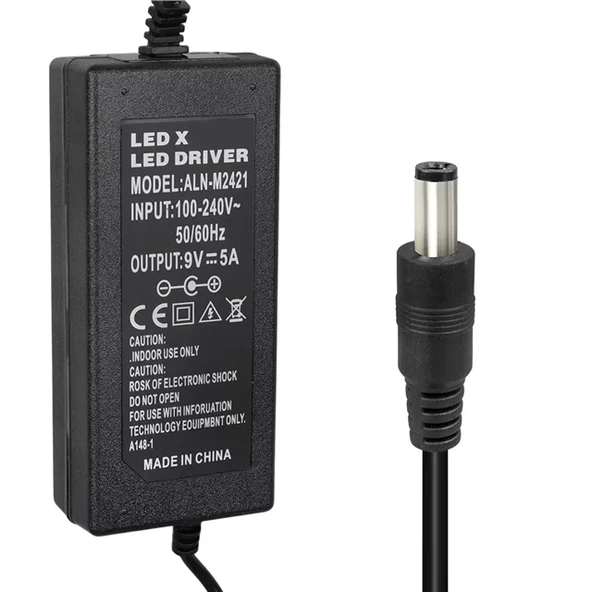 Pm-13033 9 Volt - 5 Amper 5.5*2.5 Mm Uçlu Yazar Kasa / Pos Makinesi Masaüstü Adaptör ürün görseli 1