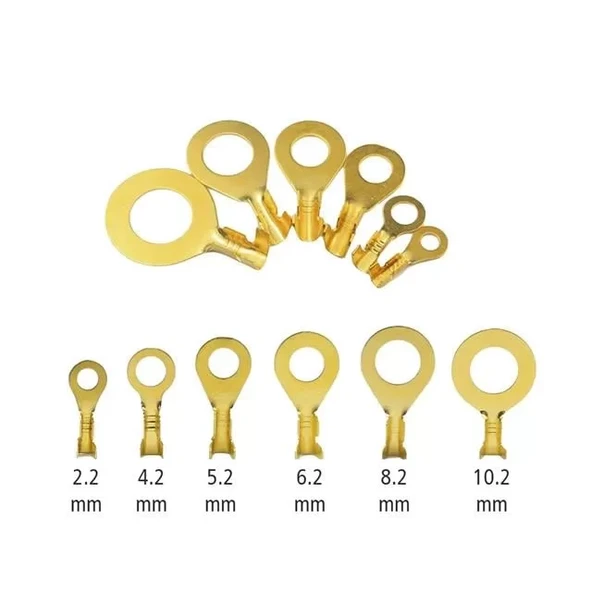 Tks-8 8.2 Mm Sarı Topraklama Terminal Kablo Pabuç (150 Adet) ürün görseli 1