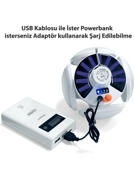 Polizei P-038 Solar Güneş Usb Sarjli 5 Kanatlı - Resim 4